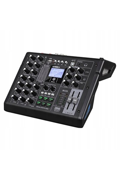 DNA MIXER AUDIO ANALOGIC 4 CANALE EFECTE DSP EQ USB MP3 BLUETOOTH +48V