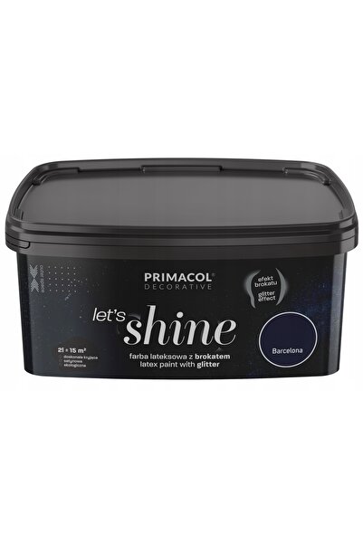 Primacol Vopsea decorativă LET`S SHINE cu brocart, Barcelona, 2L