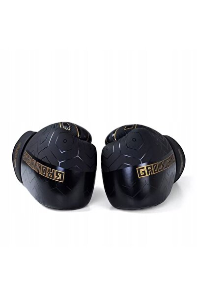 Ground Game Mănuși de box Equinox Negru/Auriu 16 oz