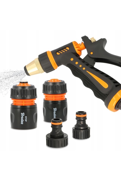 Bradas Pistol de pulverizare pentru grădină, pulverizator manual pentru furtu...