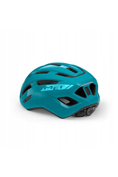 MET Cască de ciclism Miles verde teal lucios 52-58 cm (S/M)