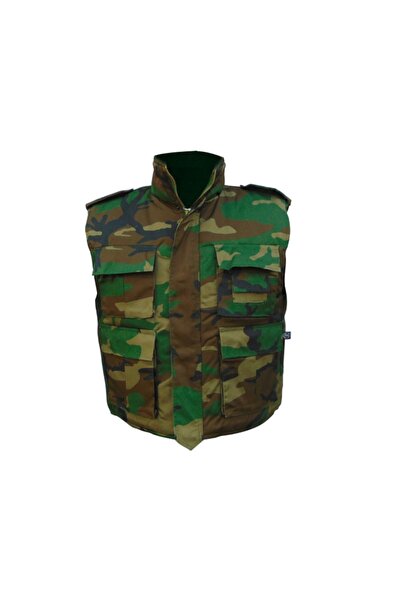 NO BRAND Vestă căptușită M89 Woodland M