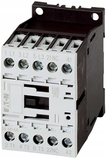 Eaton Contactor DILM 7-10-EA (3kW, bobină 24V CC, 1NO) 190026
