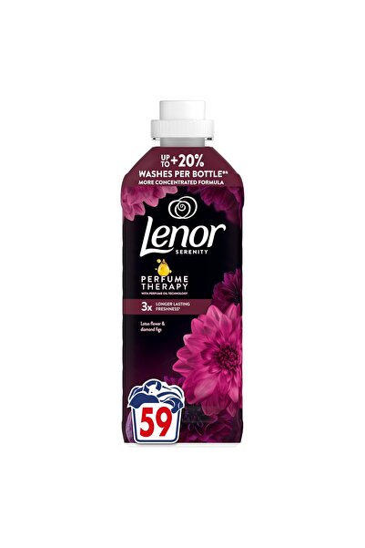 lenor 8 x Detergent lichid pentru rufe, 59 de spălări, Apă de lotus și Smochi...