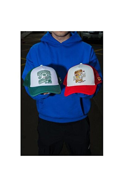 NEW ERA Șapcă Superbowl Trucker San Francisco 49ERS roșie OS