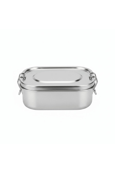 PEARL Silver Stainless Steel Lunch Box - 1000 ml