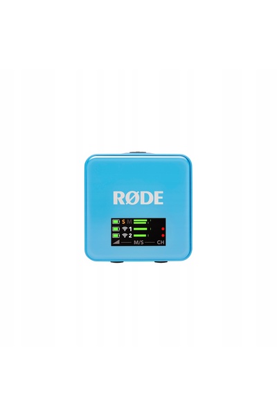 RØDE Sistem de microfon fără fir RODE Wireless GO III (Gen 3) Albastru