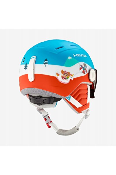Head Casca de schi pentru copii Mojo Visor Paw albastră XXS