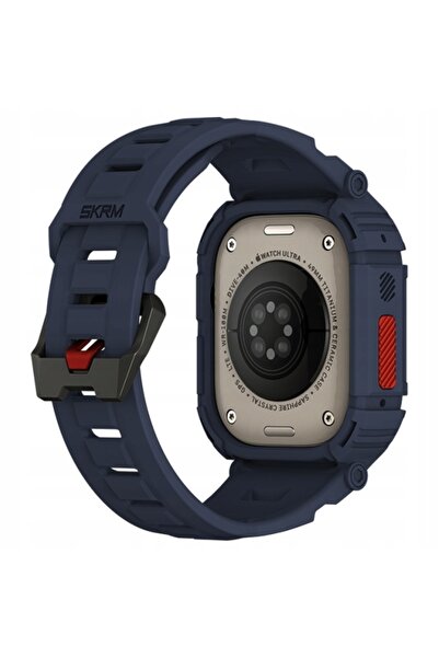 NO BRAND Husă și curea 2 în 1 Skinarma Mecha pentru Apple Watch 49 mm, de cul...