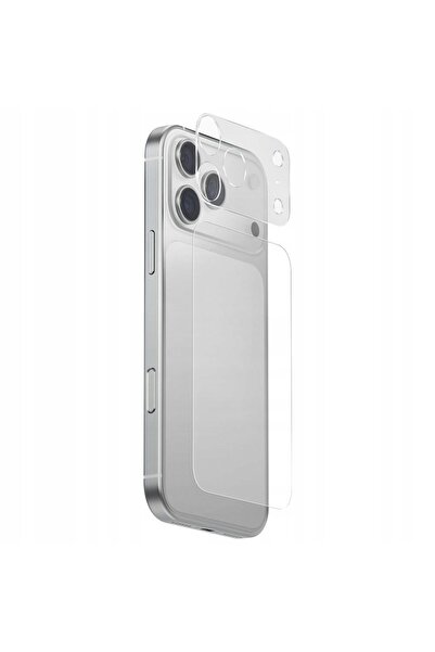 NO BRAND Modul cameră și protecție panou spate pentru iPhone 17 Pro, UNIQ Opt...