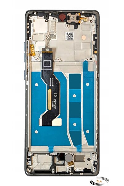 NO BRAND Display pentru Motorola Moto G85 ecran LCD cu ramă negru original Zila