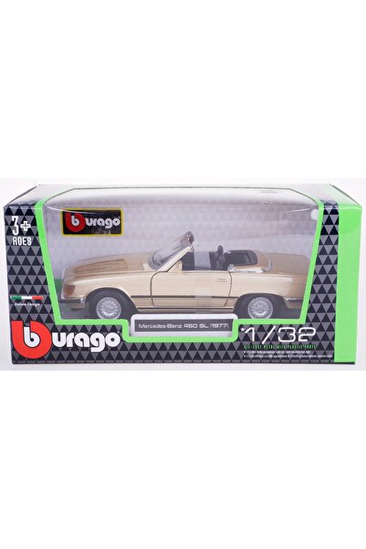 BBURAGO MERCEDES-BENZ 450 SL MODEL 1977 METAL 1:32 AURIU