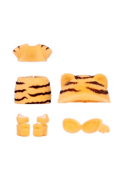 MGA NANANA FUZZY SURPRISE PĂPUȘA TIGER LINDA + haine, accesorii