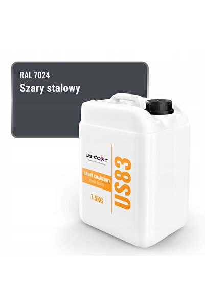 NO BRAND Cuarț Grunt pentru silicon, ipsos, oțel, gri RAL7024, 7.5KG, Producător