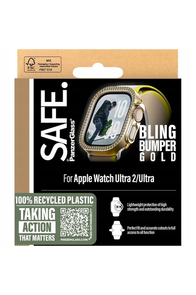 NO BRAND Husă SAFE de la PanzerGlass pentru Apple Watch Ultra 3/2/1, carcasă ...