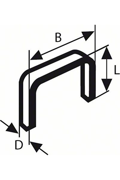 Bosch ZSZYWKI TIP 53 14 mm ORIGINAL 5000 bucăți