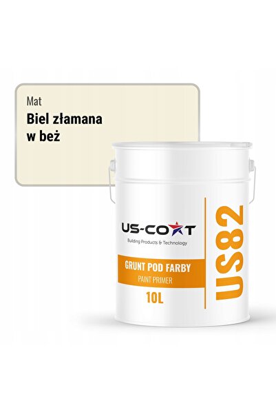 NO BRAND GRUNT POD Vopsea pentru exterior, siliconică, culoare alb bej spart ...