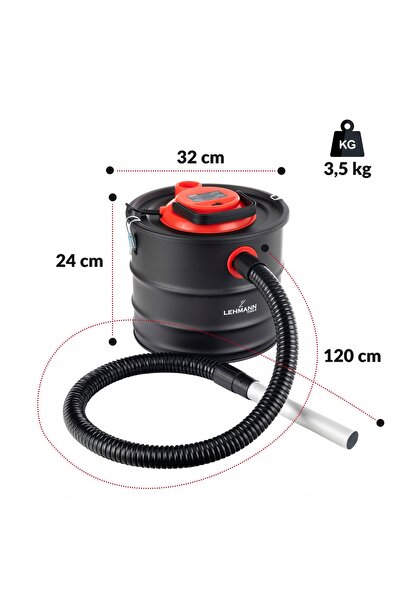 Lehmann Colector de praf industrial fără sac, separator de praf de cenușă de ...
