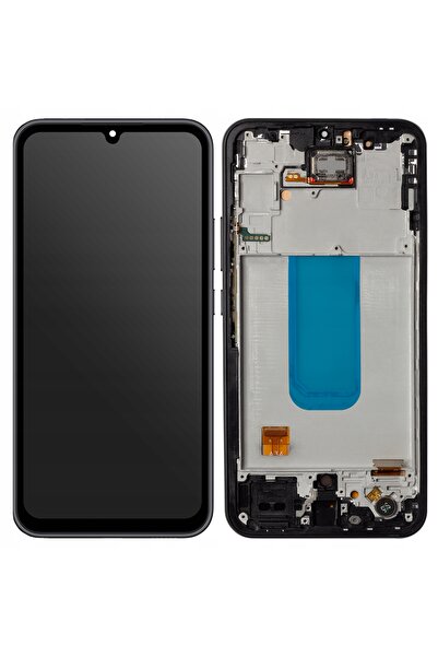 NO BRAND Display pentru Samsung Galaxy A34 Ecran LCD cu ramă Original Zila SM...