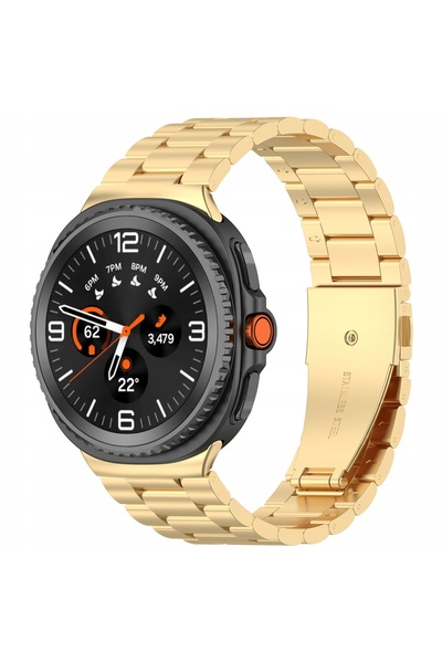 bizon Curea metalică pentru Galaxy Watch 8 40/44mm /8 Classic 46mm