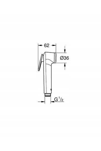 Grohe BATERIE BIDET CROM 27512001