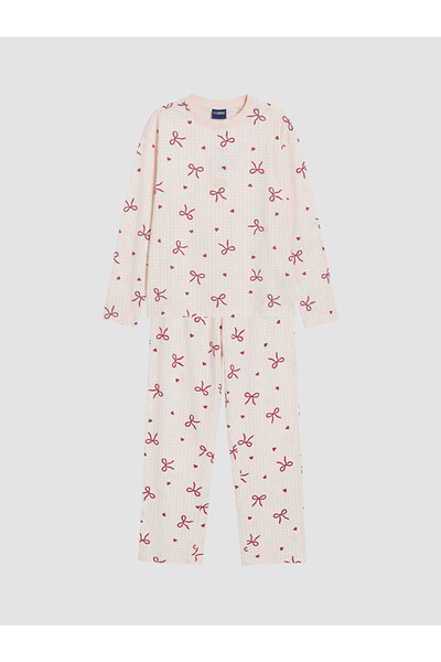 LC Waikiki Crew Neck Girls' Pyjamas Set