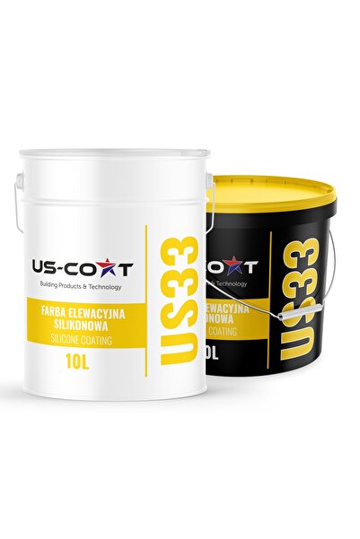 NO BRAND Vopsea siliconică pentru fațade, 10L, de exterior, 16 culori, UV
