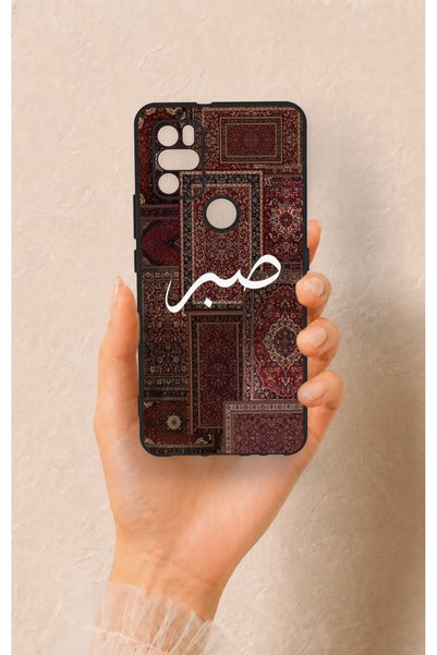 Vip Case Omix X300 Compatible Sabır Ethnic Carpet Patterned Silicone Case