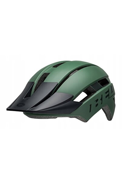 Bell Cască de bicicletă Sidetrack II Verde mat pentru copii