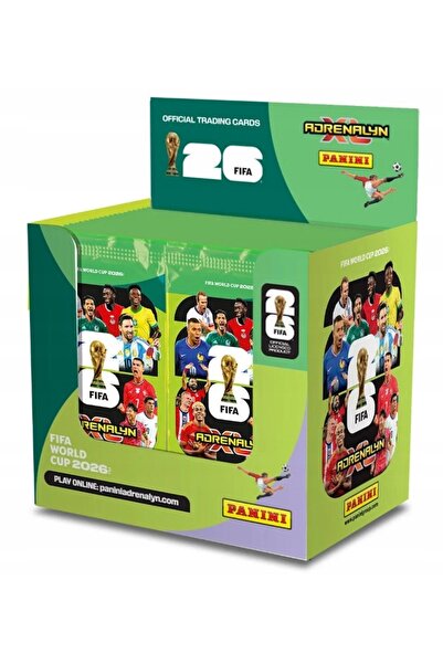 NO BRAND 24 x PACHET PANINI FIFA WORLD CUP 2026 ADRENALYN XL /192 cărți de fo...
