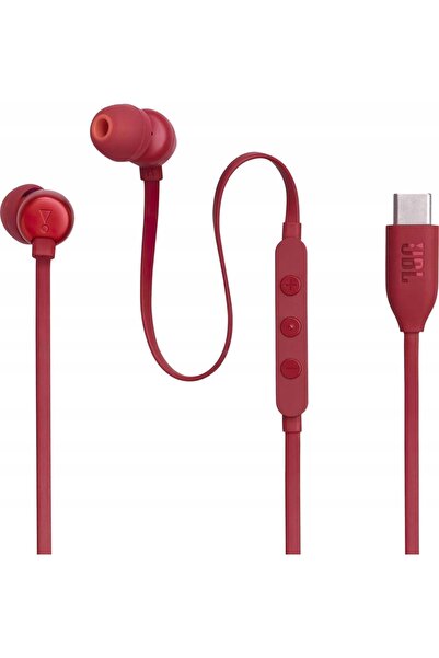 JBL Căști cu fir Tune 310C USB-C Roșu