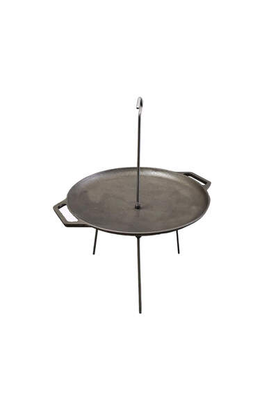 Perfect Home Disc din fontă cu bară de sprijin, 49 cm