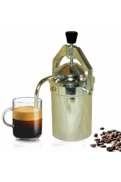 Perfect Home Cafetieră retro pentru 4 persoane - aluminiu (bază pe gaz/electr...
