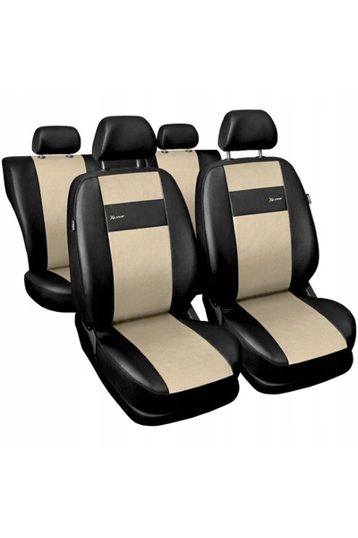 NO BRAND Huse auto din piele pentru Dacia Duster Dokker Lodgy Logan Sandero