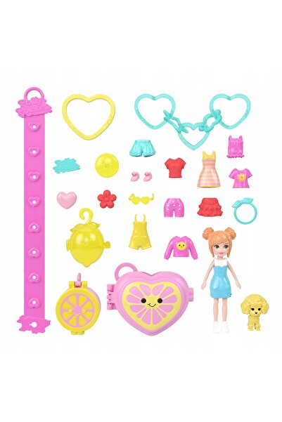 Polly Pocket LALKA BRĂȚARĂ STILATĂ set de joacă pentru copii JKR54