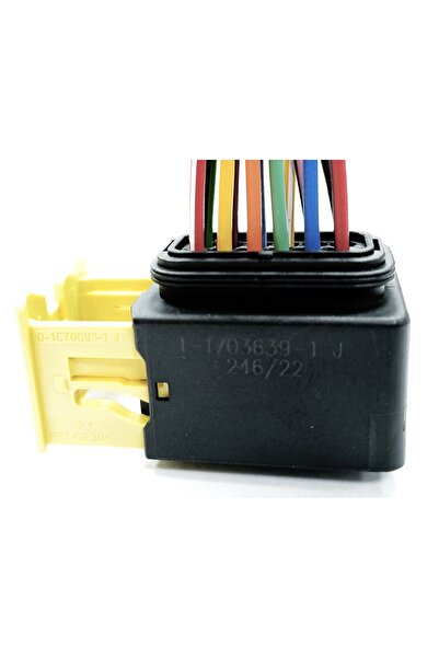 NO BRAND Conector mufă HDSCS cu 12 pini, cablaj, priză 1-1703639-1 SCANIA MAN