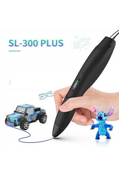 NO BRAND SUNLU SL-300 PLUS Stilou 3D ABS/PLA/PCL Alb