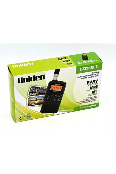 NO BRAND UNIDEN EZI 33 XLT+ scanner pentru aviație, marină, servicii, VHF, UH...