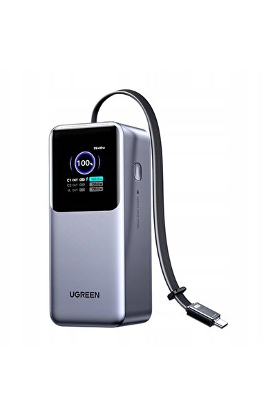 Ugreen PB726 Power Bank 20000mAh USB-C Cablu încorporat Încărcare rapidă