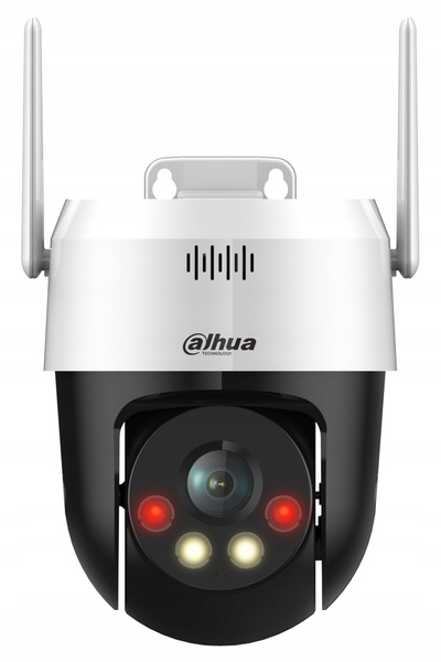 DAHUA Cameră PoE de exterior 5Mpx 3K Rotativă cu Lumină Duală și Detecție Miș...