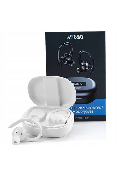 NO BRAND Căști sport intraauriculare Bluetooth fără fir BT 5.0, cu carcasă de...