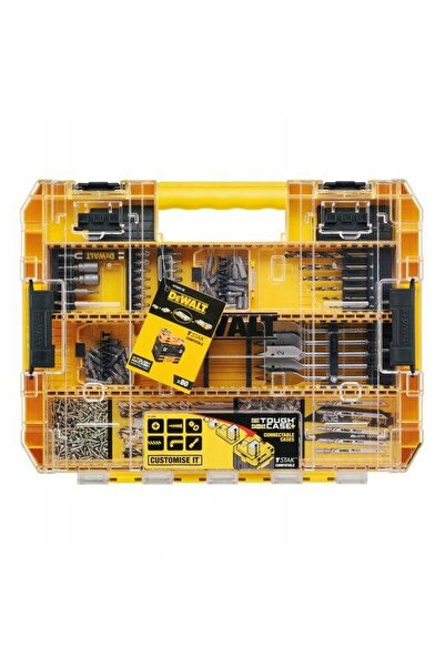 Dewalt Set de 85 de burghie și biți pentru lemn, metal, beton DT70763