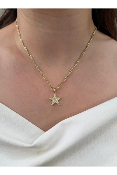 Generic Brand Xuping Zircon Stone Star Necklace