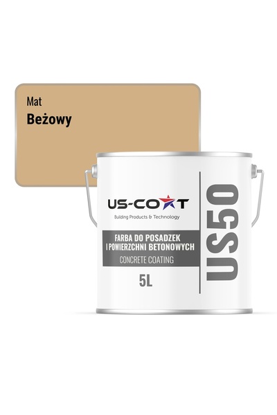 NO BRAND Vopsea pentru pardoseli din beton, protectoare, rezistenta, bej RAL ...