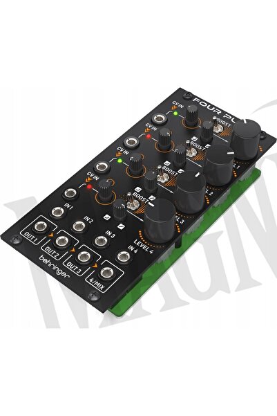 NO BRAND Behringer FOUR PLAY – modul VCA cu patru canale și mixer Eurorack