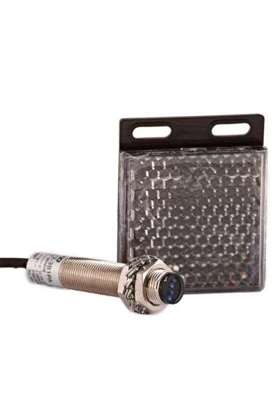 NO BRAND Senzor optic cu oglindă g12-3b1pb (m12; 1m; PNP NC) greegoo