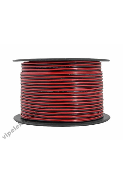 NO BRAND Cablu difuzor 2x1.50 CCA Negru-Roșu LEXTON ROLKA 100M