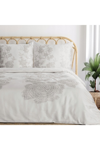 Eurofirany PREMIUM27 lenjerie de pat din satin 160x200 cm set din bumbac cu p...