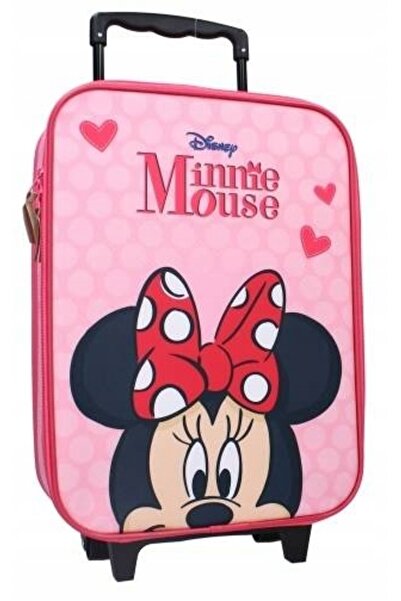NO BRAND VADOBAG VALIZĂ DE CĂLĂTORIE PENTRU COPII ROZ DISNEY MINNIE MOUSE MIC...