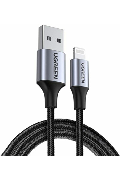 NO BRAND Cablu UGREEN LIGHTNING pentru USB 2.4A pentru telefoane iPhone 1M rapid